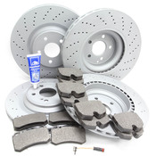 Mercedes Brake Kit Comprehensive - Zimmermann R230AMGFRBK1