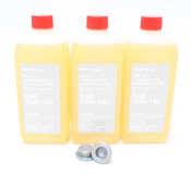 BMW Differential Service Kit 75W140 (E46 E90 E92 E93) - Genuine BMW 33117525064KT