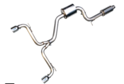 VW Track Edition Catback Exhaust System - AWE Tuning 302033046
