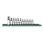 13 Pc. 1/4", 3/8" & 1/2" Drive Torx Bit Socket Set - Gearwrench 80723