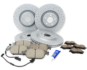 Audi VW Brake Kit - Zimmermann Sport/Akebono 4G0615301TKT4