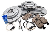 BMW Performance Brake Kit (E39 530i 540i) - Zimmermann/Akebono 34116767059KTFR4